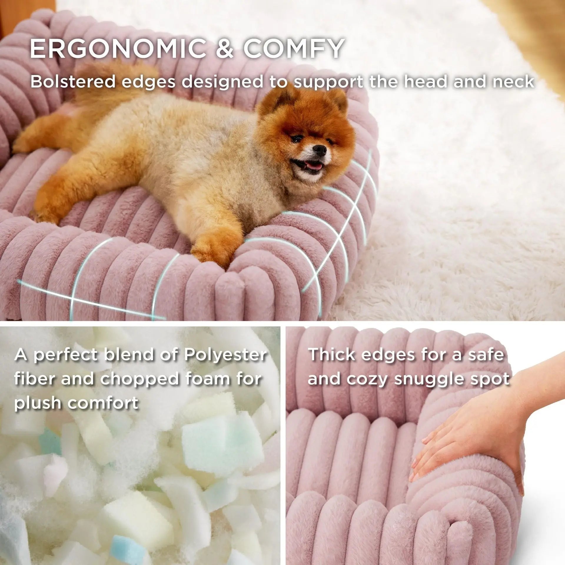 Cats Bed Pet Products For Winter Warm Puppy Bed  Dog Mat Goods House Beds Houses And Habitats Cushions Thing SKD