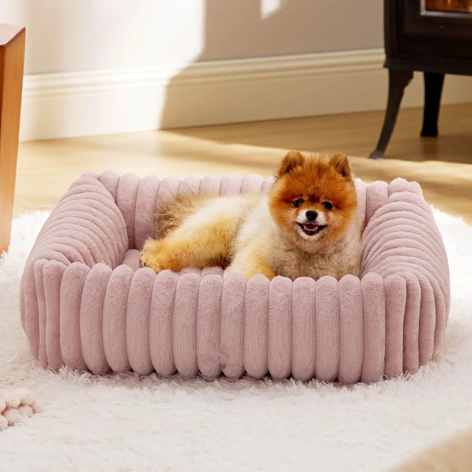 Cats Bed Pet Products For Winter Warm Puppy Bed  Dog Mat Goods House Beds Houses And Habitats Cushions Thing SKD